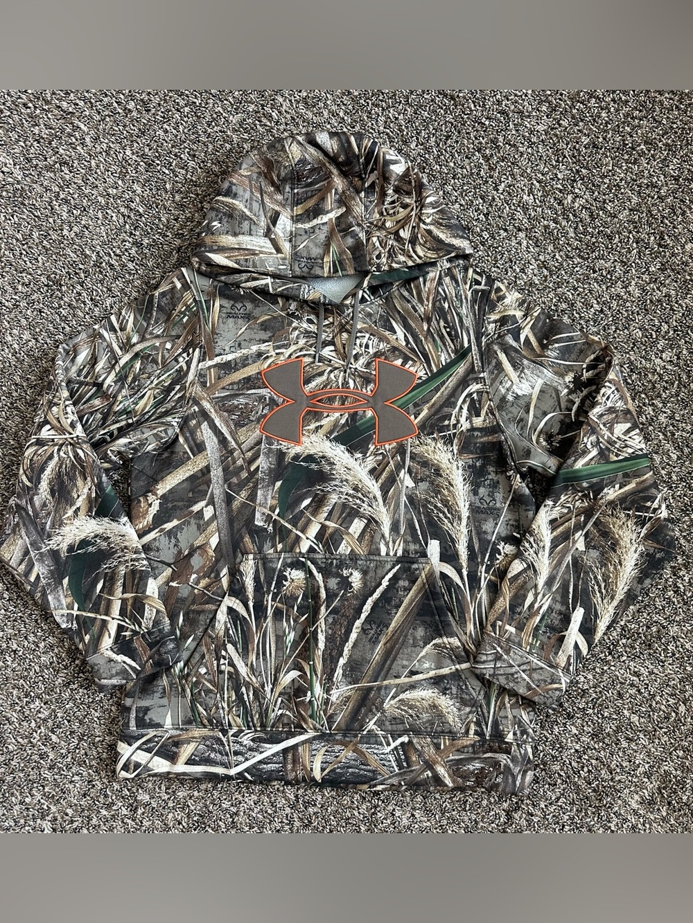 Under Armour Men’s ColdGear Realtree Max-5 Camo Hoodie - medium (loose fit)